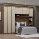 Ver imagem 3 de Guarda Roupa Dormitório Modulado Veneza Casal Queen 1,58 m Luciane M03:Arenas