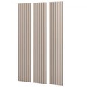 Ver imagem 3 de Painel Ripado de Madeira para Sala Quarto 134x250cm Bairon D03 Fendi - Lyam Decor