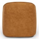 Ver imagem 5 de Kit 02 Poltronas Giratória Orgânica para Sala Living Heidy F04 Couríssimo Whisky - Lyam Decor