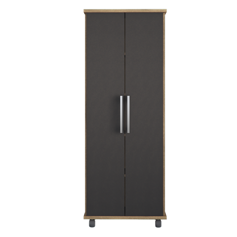 Armário Lavanderia Multiuso 2 Portas com 5 Prateleiras