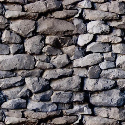 Papel De Parede Adesivo Muro De Pedras Tons Naturais 9mx50cm