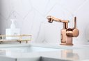 Ver imagem 3 de Torneira de Banheiro/lavabo Monocomando Misturador Modena Rosé Gold