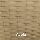 Ver imagem 5 de 4 Cadeiras e Mesa Tampo Ripado Área Jardim Varanda Piscina Avelã