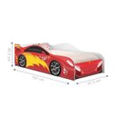 Ver imagem 3 de Cama Carro Solteiro Carro Flash Vermelho