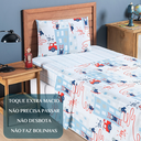 Ver imagem 5 de Conjunto de Lencol Solteiro Bouti 3 Pçs Jogo de Cama Infantil 200 Fios Super Macio:bombeiro