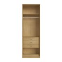 Ver imagem 2 de Guarda Roupa Infinity Modulo 2 Pts 3 Gav 1 Cab Savana