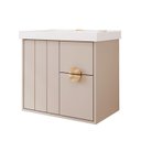 Ver imagem 2 de Gabinete para Banheiro 60cm com 1 Porta 2 Gavetas e Cuba de Embutir Copenhague