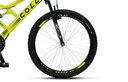 Ver imagem 2 de Bicicleta GPS 148 Dupla Suspensão e Freios V-Brake, Aro 26 Aero, 36 Raias, 21 Marchas Colli Amarelo 