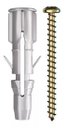 Ver imagem 1 de Bucha com Parafuso Kit para Tijolo Baiano Bloco Parede Oca