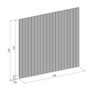 Ver imagem 3 de Painel Ripado para TV até 80 Polegadas MDF 258CMX250CM Modular