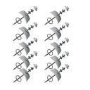 Ver imagem 1 de Kit 10 Unidades Vedação e Fixação Plan Permatti Cinza