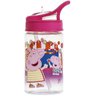 Kit Conjunto Mochila Bolsa Escolar Infantil Peppa Pig Grande Rosa Costas Menina Garrafinha 350Ml - R - 3