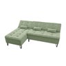 Sofá Cama Chaise Versátil 3 Lugares Boucle:boucle Oliva - 5