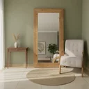 Ver imagem 1 de Espelho Moldura Mdf 110x200 Cm (cor Antiqua)