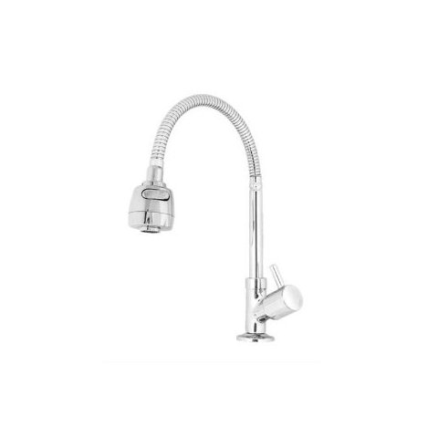 Torneira Cozinha Mesa Bica Alta/movel 1/4 Confort Cromado 4495 Ft Kelly Metais