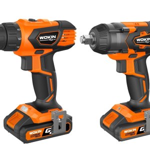 Parafusadeira e Chave de Impacto 20v Wokin