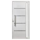 Ver imagem 2 de Porta Lambril com Puxador, Friso e Vidro Alumínio Branco Linha 25:Esquerda/ 210 x 90