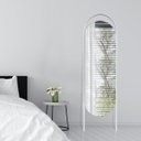 Ver imagem 3 de Espelho Decorativo de Chão Portal Fit Branco 150x43cm Oblongo