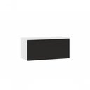 Ver imagem 1 de Armário Aéreo Basculante 70 Cm 1 Porta Dora Luciane Móveis Preto Txt