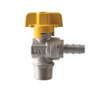 Ver imagem 1 de Válvula Para Gás Tipo Esfera Angular M 1/2 X E 3/8 Ivm Italy