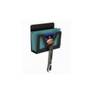 Ver imagem 1 de Suporte para Lamina Barbear Porta Gilete Ventosa Preto F.elg