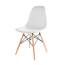 Ver imagem 6 de Conjunto Mesa Eiffel 110cm e 4 Cadeiras Polipropileno Eames; Sala de Jantar Branca