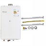 Aquecedor Rinnai 35 Litros 2802 Fec Gn Branco + Kit Ligação de 40cm - 5
