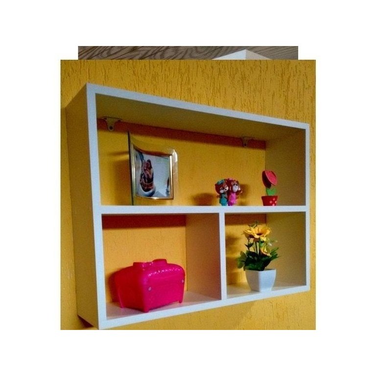 Nicho com Prateleira e Divisória 60lx46ax15p 100% Mdf