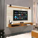 Ver imagem 2 de Painel Suspenso Para TV até 65 Pol Max 1.8 EDN Off White/Cedro