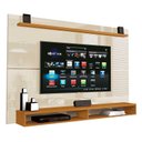 Ver imagem 1 de Painel Suspenso Para TV até 65 Pol Max 1.8 EDN Off White/Cedro