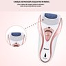Depilador Elétrico Feminino Kemei 3x1 Pelos Corpo, Lixa o Pé - 7