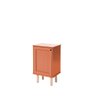 Mesa de Cabeceira Philipe Terracota c/ 1 Porta - 2