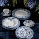 Ver imagem 2 de Jogo 6 Pratos Fundos 23cm Porcelana Tramontina Azzura 330ml Servir Sopas Caldos Mesa Posta
