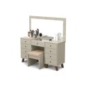 Ver imagem 2 de Penteadeira com Camarim El com Banqueta Cor Rosa Pt