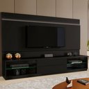 Ver imagem 1 de Estante para TV Até 75 Polegadas 2 Gavetas com Led Preto Tx - Mavaular