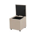 Ver imagem 2 de Baú Banqueta Organizador Porta Brinquedo Assento Decorativo