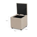 Ver imagem 4 de Baú Banqueta Organizador Porta Brinquedo Assento Decorativo