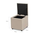 Ver imagem 4 de Baú Banqueta Organizador Porta Brinquedo Assento Decorativo