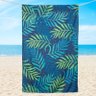 Toalha de praia ou piscina seca rápido folhagem - 1