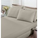 Ver imagem 1 de Lençol com Elastico Queen Avulso Malha Penteada 100% Algodão Buettner Basic Trigo