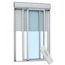 Porta Integrada Veneziana Alumínio com Controle Remoto Esmaltada Alumifort 220V Sasazaki - 2