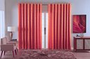 Ver imagem 1 de Cortina Jacquard Luxo em Tecido Semi Blackout Sala 3,00x2,80:terra Cota