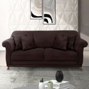 Ver imagem 6 de Sofa 2 Lugares Retro Polo 180cm com Almofada Suede 1102 Ezz 1102