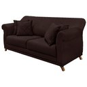 Ver imagem 1 de Sofa 2 Lugares Retro Polo 180cm com Almofada Suede 1102 Ezz 1102