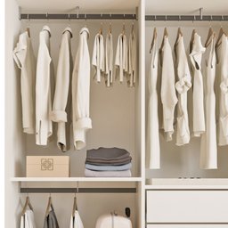 Guarda Roupa Solteiro Premium Lila 138cm com Espelho 2 Portas 2 Gavetas Espresso Móveis     - 11