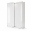 Ver imagem 3 de Guarda Roupa Solteiro Premium Kiara 138cm 2 Portas 2 Gavetas Yescasa Branco