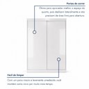 Ver mais imagens de Guarda Roupa Solteiro Premium Kiara 138cm 2 Portas 2 Gavetas Yescasa Branco