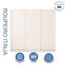 Ver imagem 3 de Guarda Roupa Casal Premium Itália 205,9cm 3 Portas 4 Gavetas Yescasa