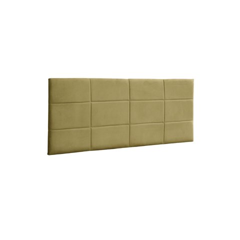 Painel Raissa 100 cm Suede Amarelo