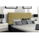 Ver imagem 2 de Painel Raissa 100 cm Suede Amarelo
